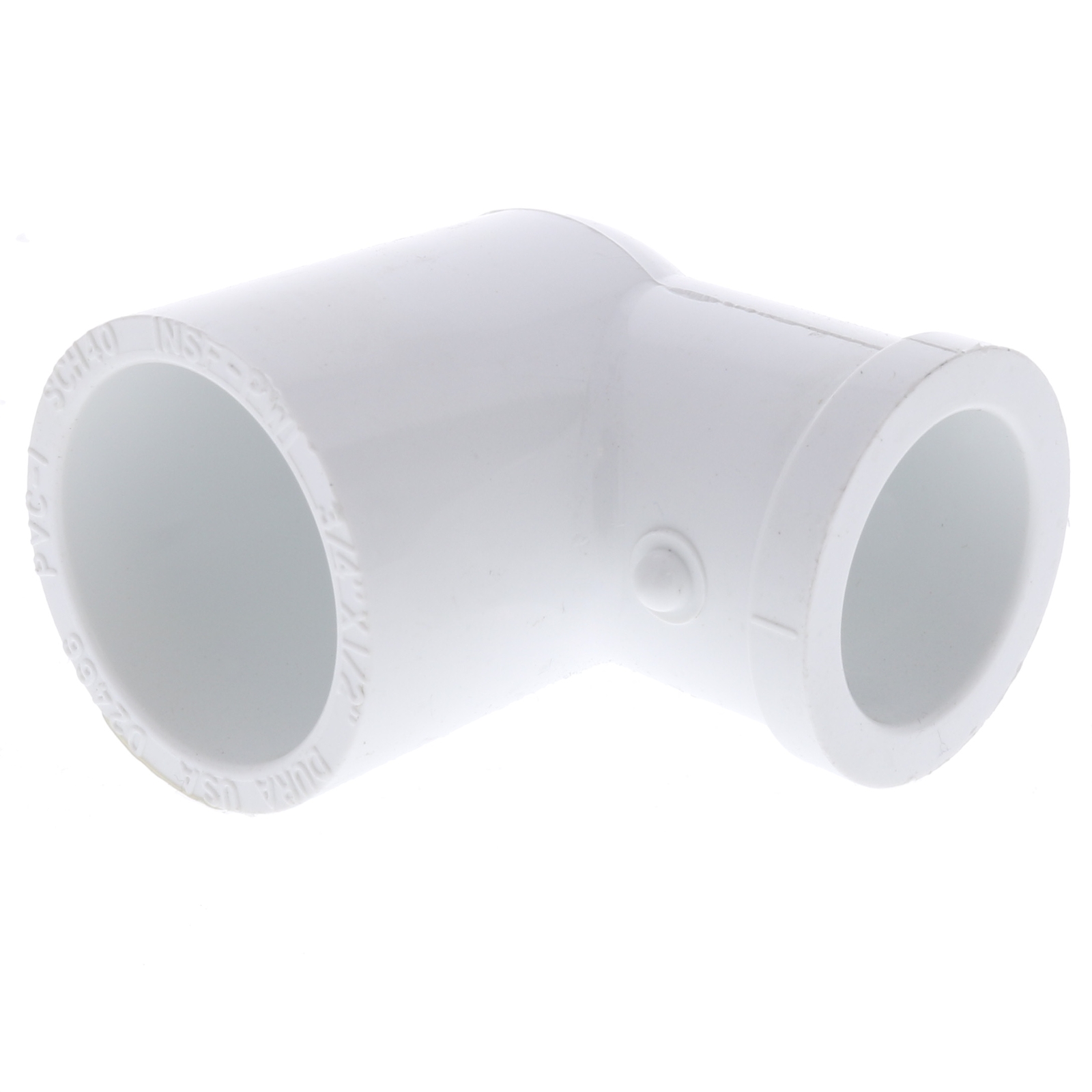 Dura Schedule 40 PVC 3-Way Reducing 90 Slip Elbow