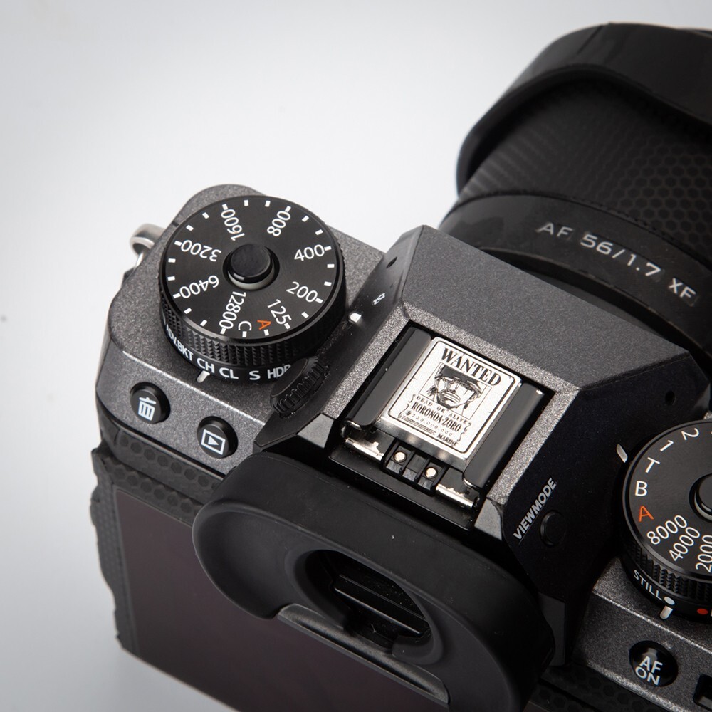 Cartoon Style Metal Camera Hot Shoe Cover For Leica Sony Canon Nikon Fuji