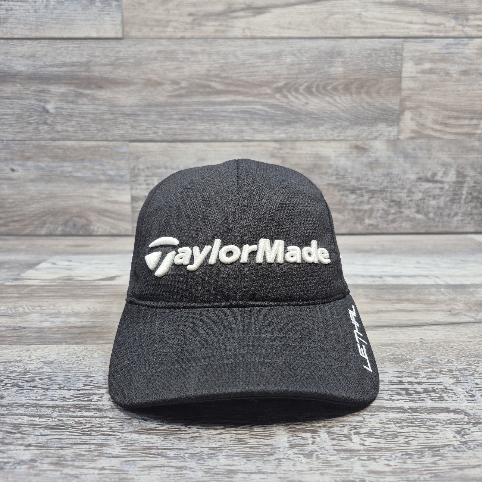 Taylormade Lethal Embroidered Logo Hat Cap Adult Mens Adjustable Strapback