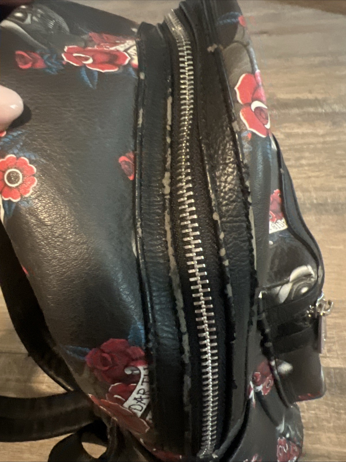 Loungefly Star Wars Darth Vader Dark Side Rose Tattoo Mini Backpack