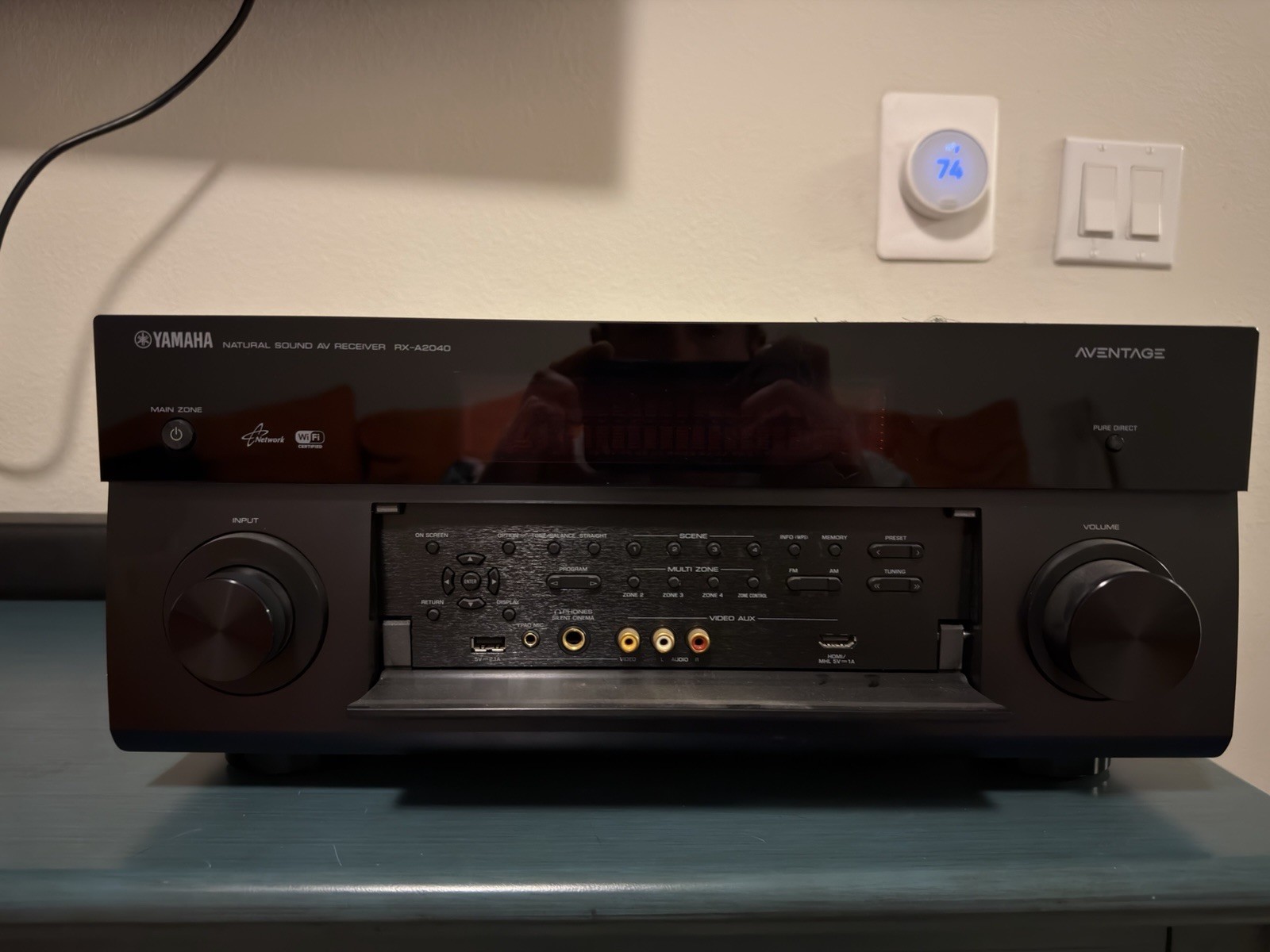 Yamaha AVENTAGE RX-A2080 9.2-Channel Network A/V Receiver - Black