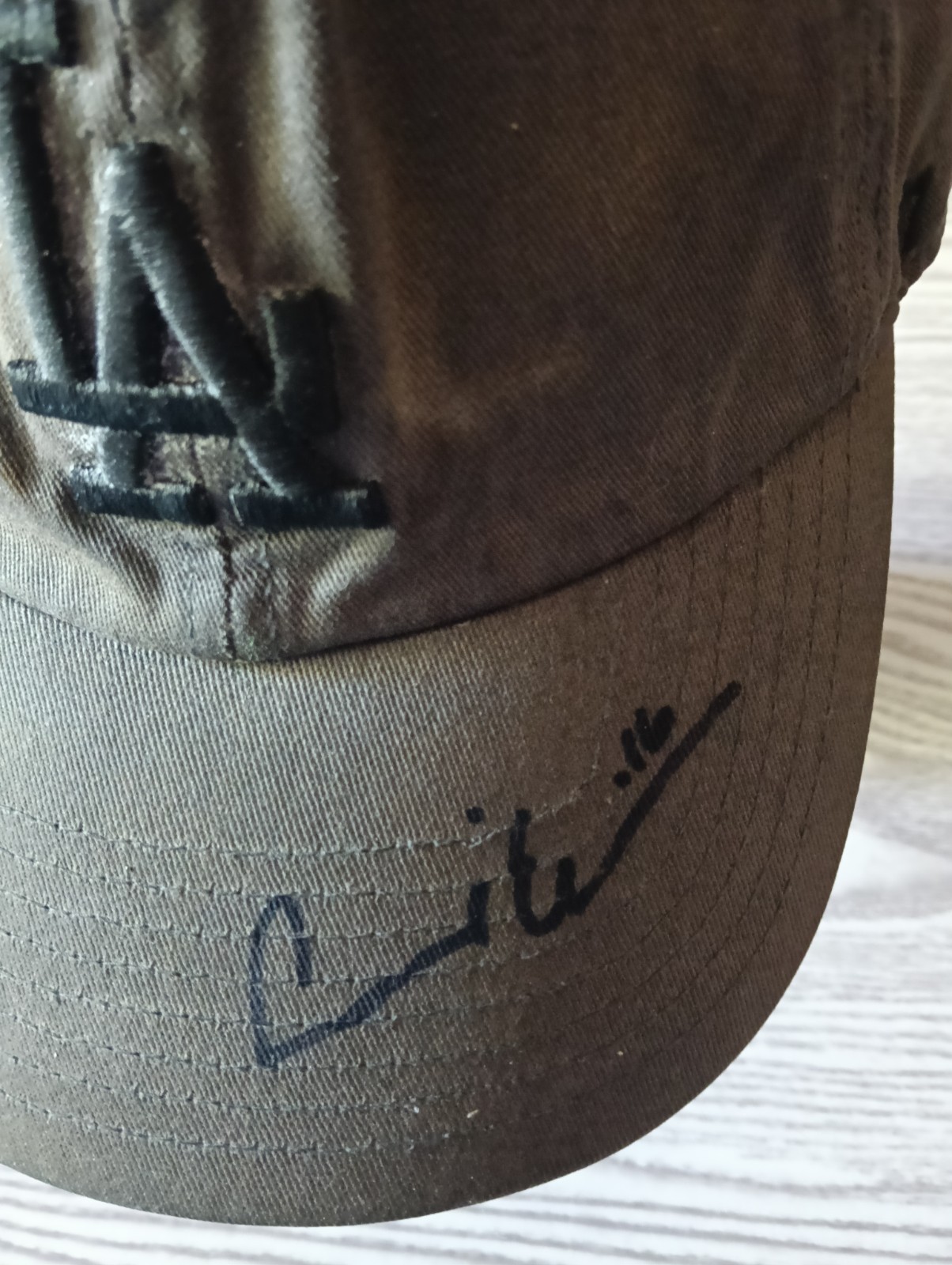 Andre Ethier Los Angeles Dodgers Signed Hat ( NO COA)