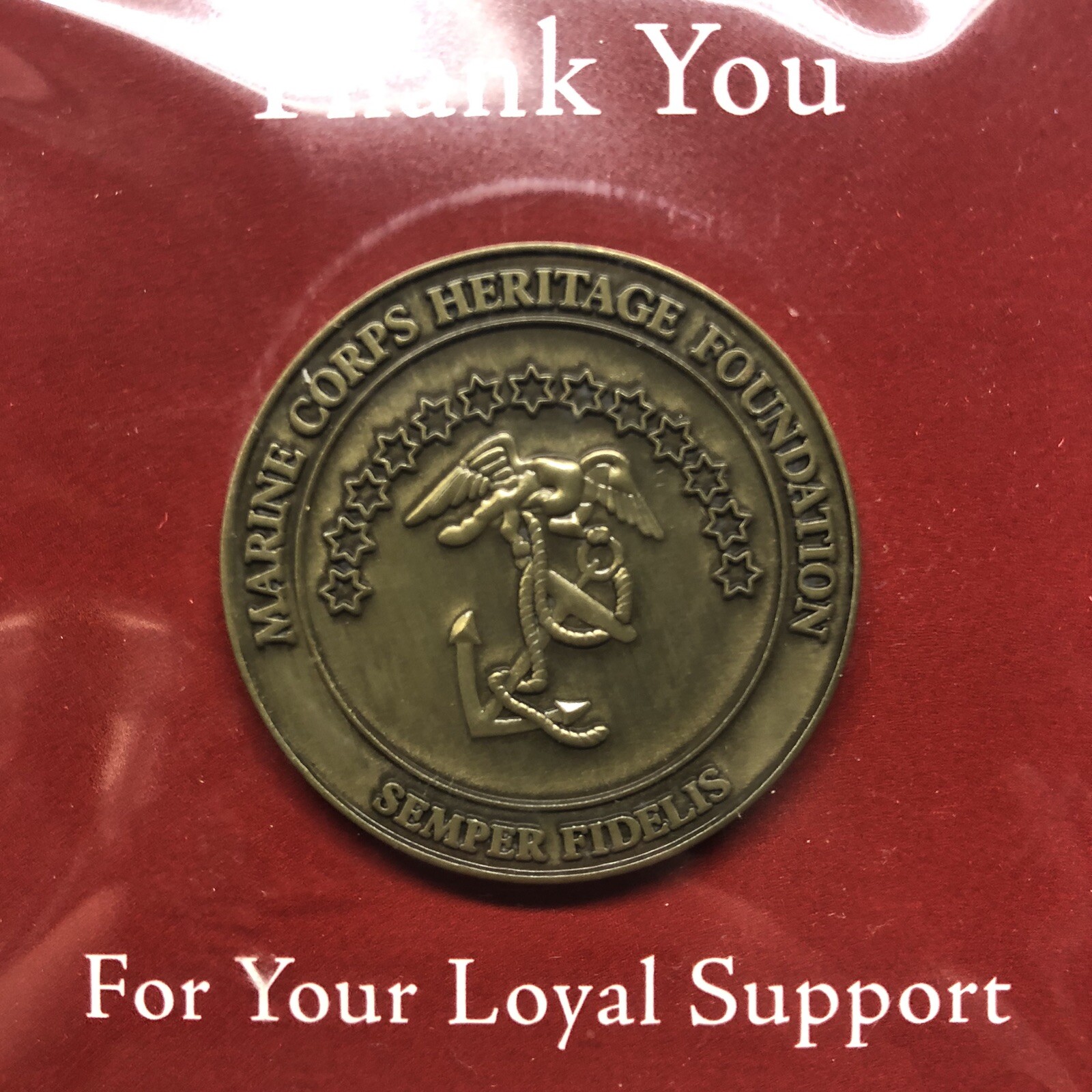 USMC National Museum Of The Marine Corps 10th Anniversary Challenge Coin 2006-16