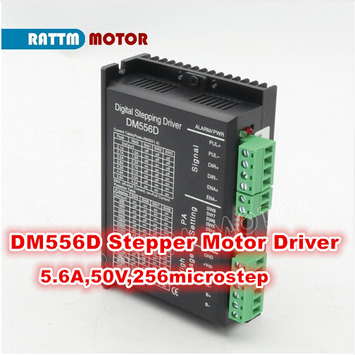 Digital Stepper Motor Driver DM556D 5.6A / 256 microstep High performance Design