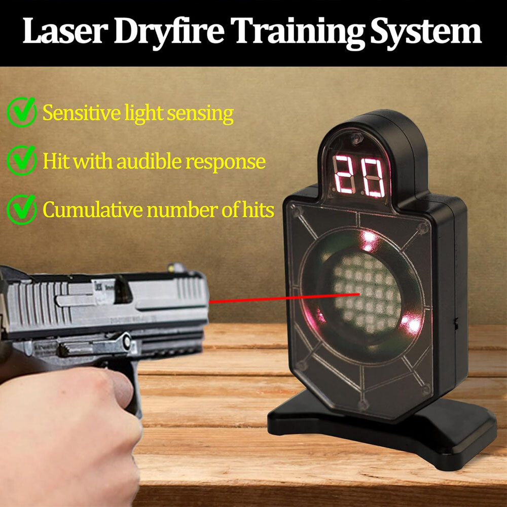 Portable Laser Trainer Target &Dry Fire Laser Training System for Laser Shooting