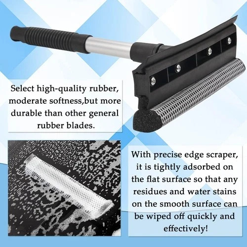 2 Pack Squeegee for Car Window Cleaning and Windshield Washing Standard Window