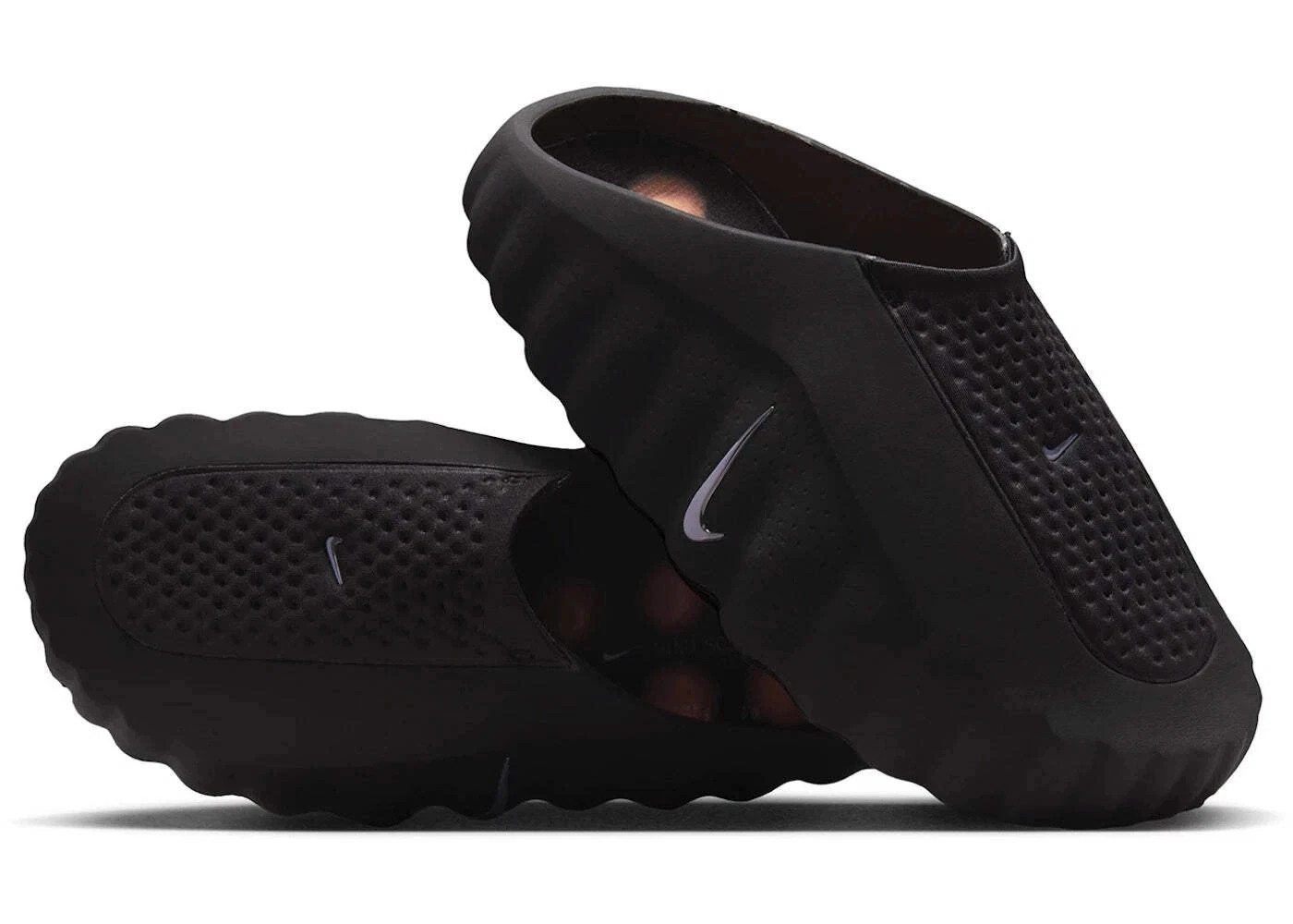 2026 NEW Nike Mind 001 Slide Black Chrome - 100% Authentic US