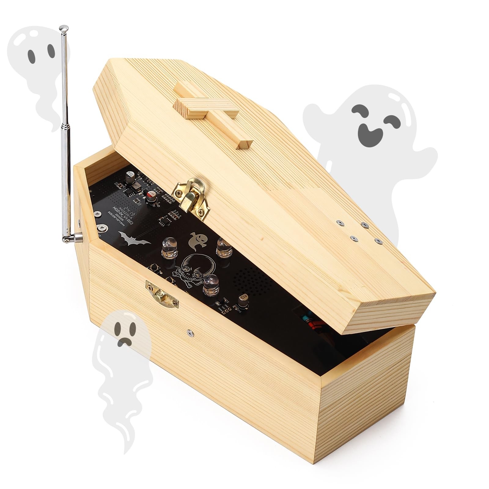 Ghost Hunting Equipment, Briidea Paranormal Detection Kit Music Box, Yellow