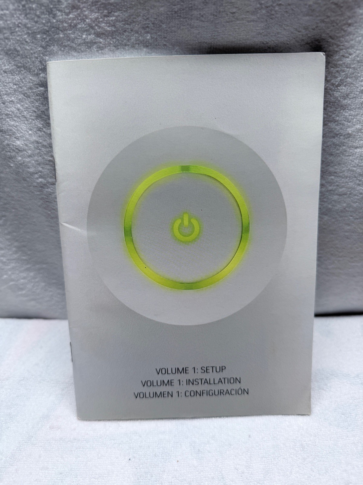 Microsoft Xbox Vol 1 Setup Authentic Original Video Game Ephemera