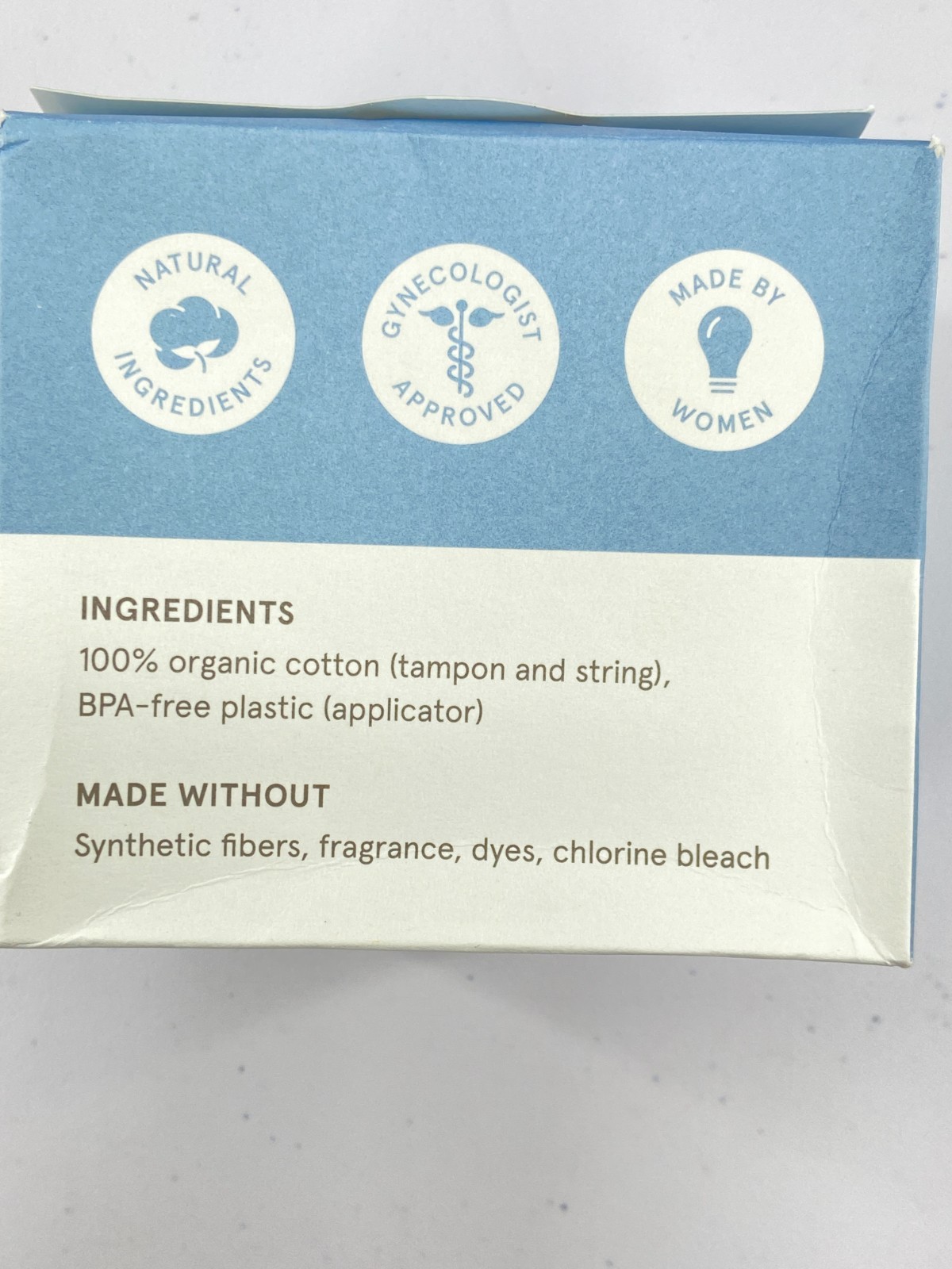 Lola 20 Regular Tampons- Organic Cotton