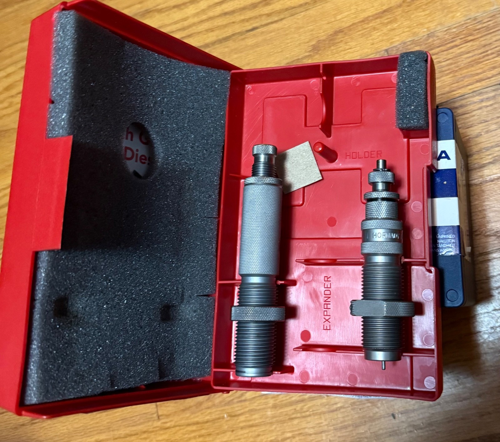 6.5 prc hornady match grade die set and brass