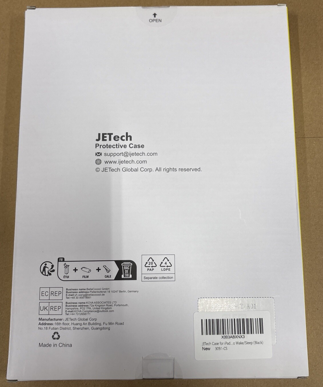JETech Case for iPad 9.7-Inch (6th/5th Generation, 2018/2017)