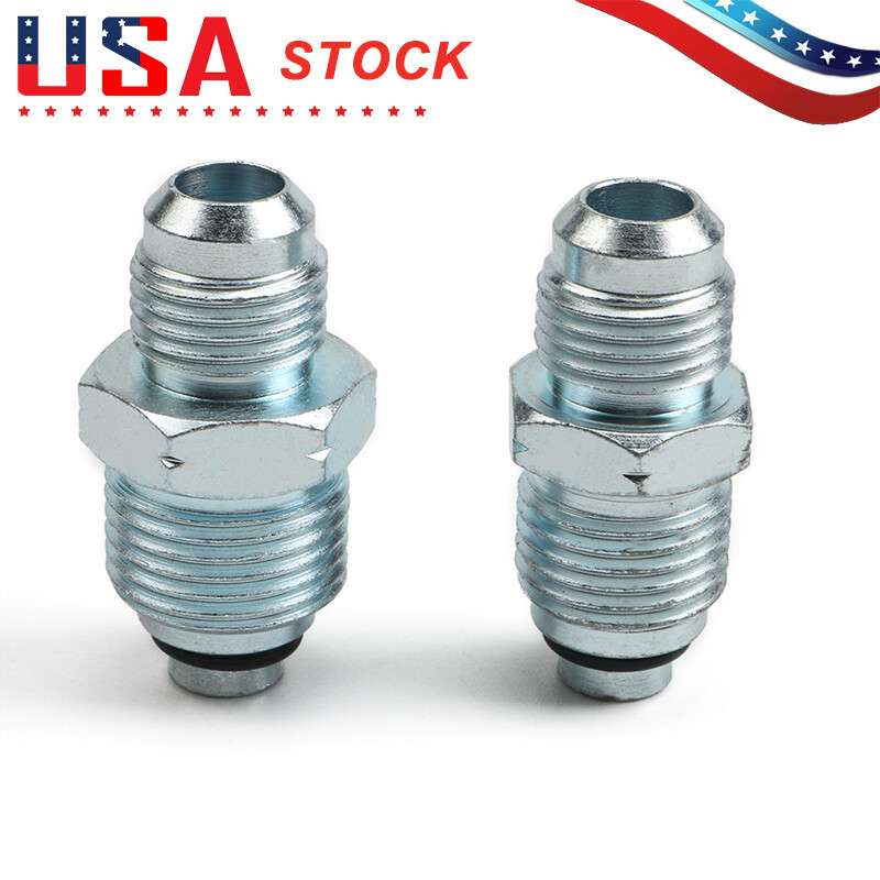For GM Power Steering Fittings Gear Box Rack -6 To 16 & 18mm O Ring Bump Tube