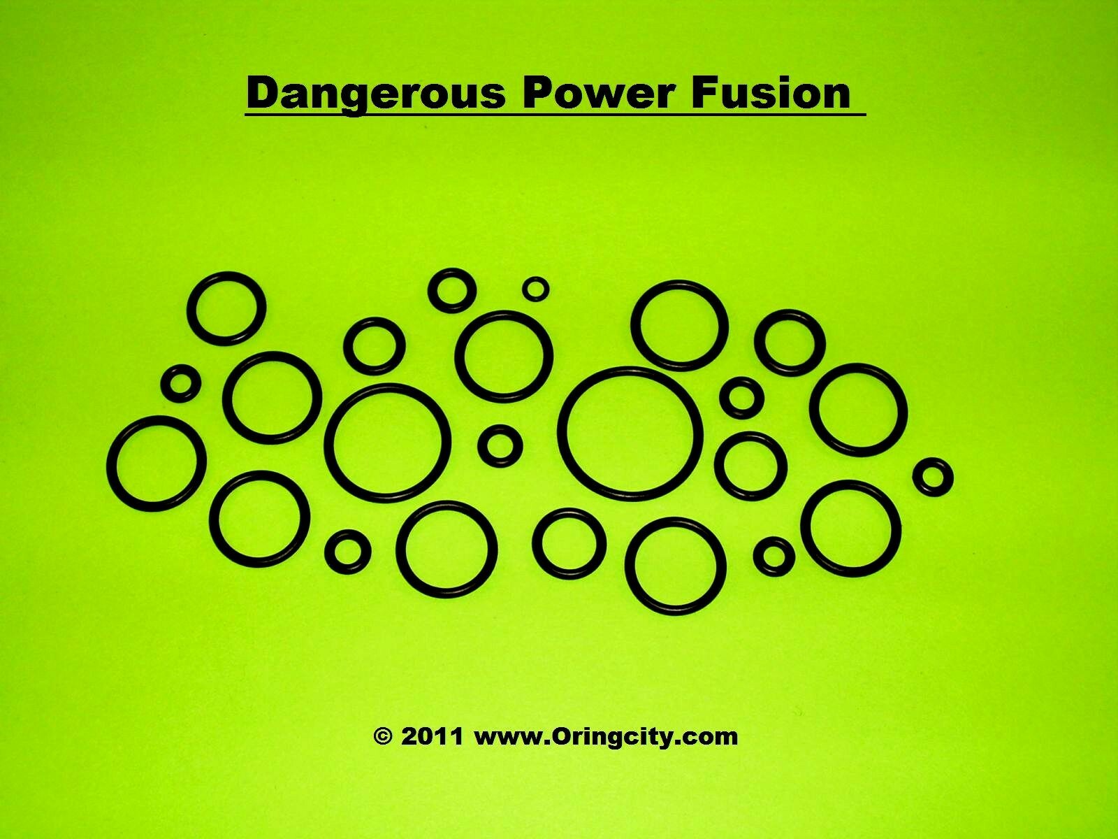 Dangerous Power Fusion Paintball O-Ring Rebuild Kit+ 3 "FREE" Tank O-Rings