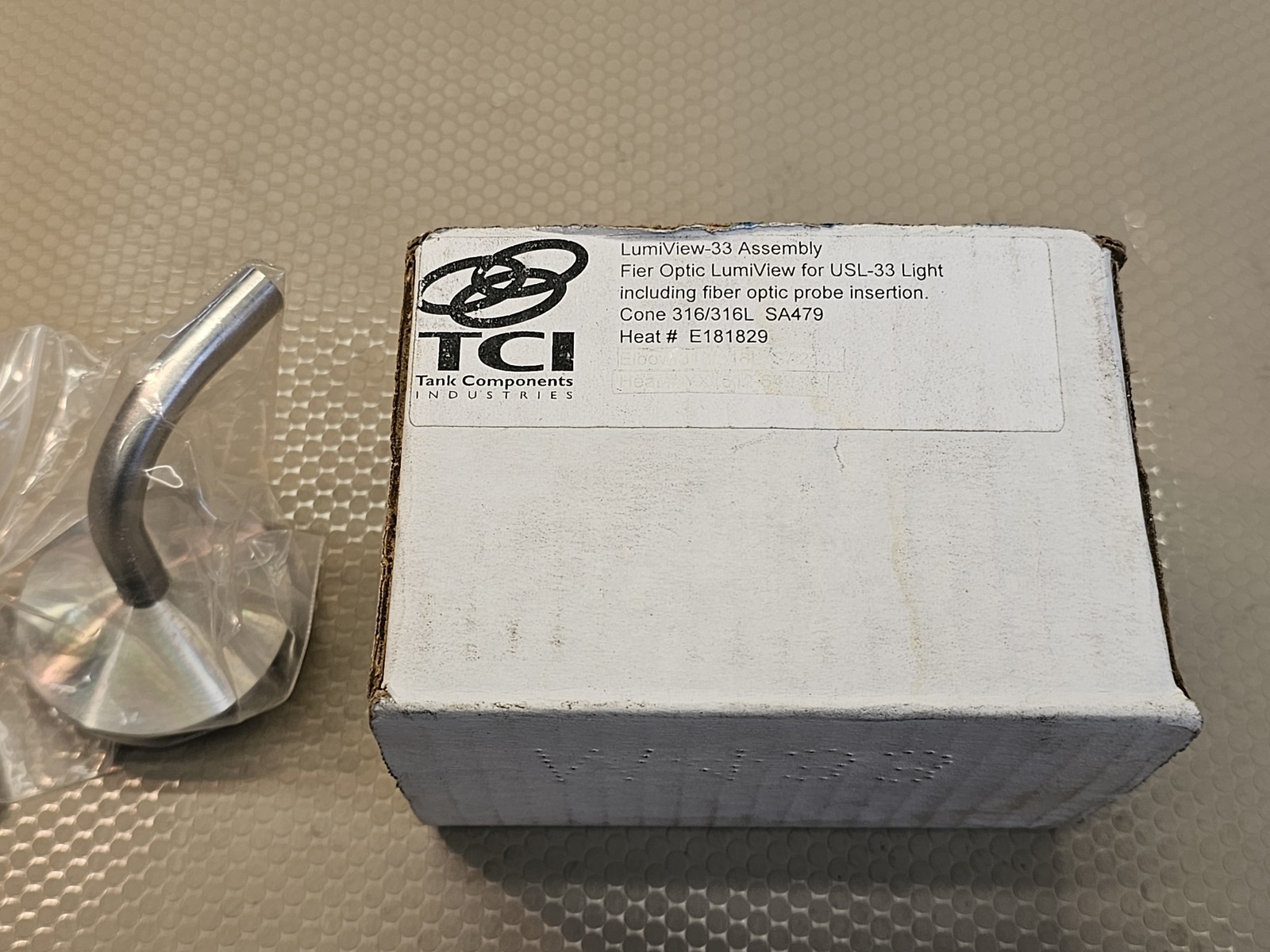 TCI LumiView-33 Fiber Optic LumiView Assembly for USL-33 Light 316/316L