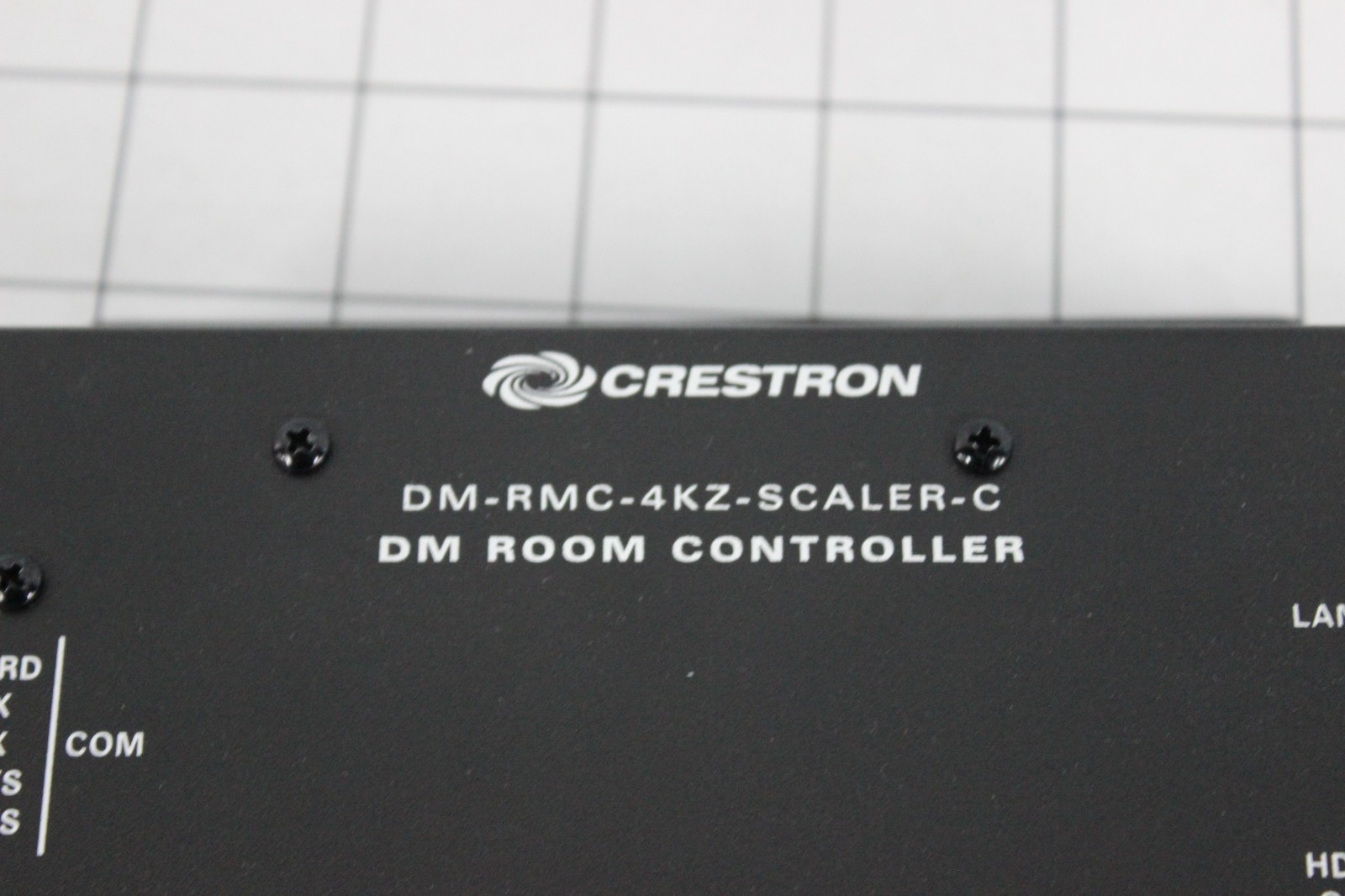 CRESTRON DM-RMC-4KZ-SCALER-C ROOM CONTROLLER W/AC-ADAPTER