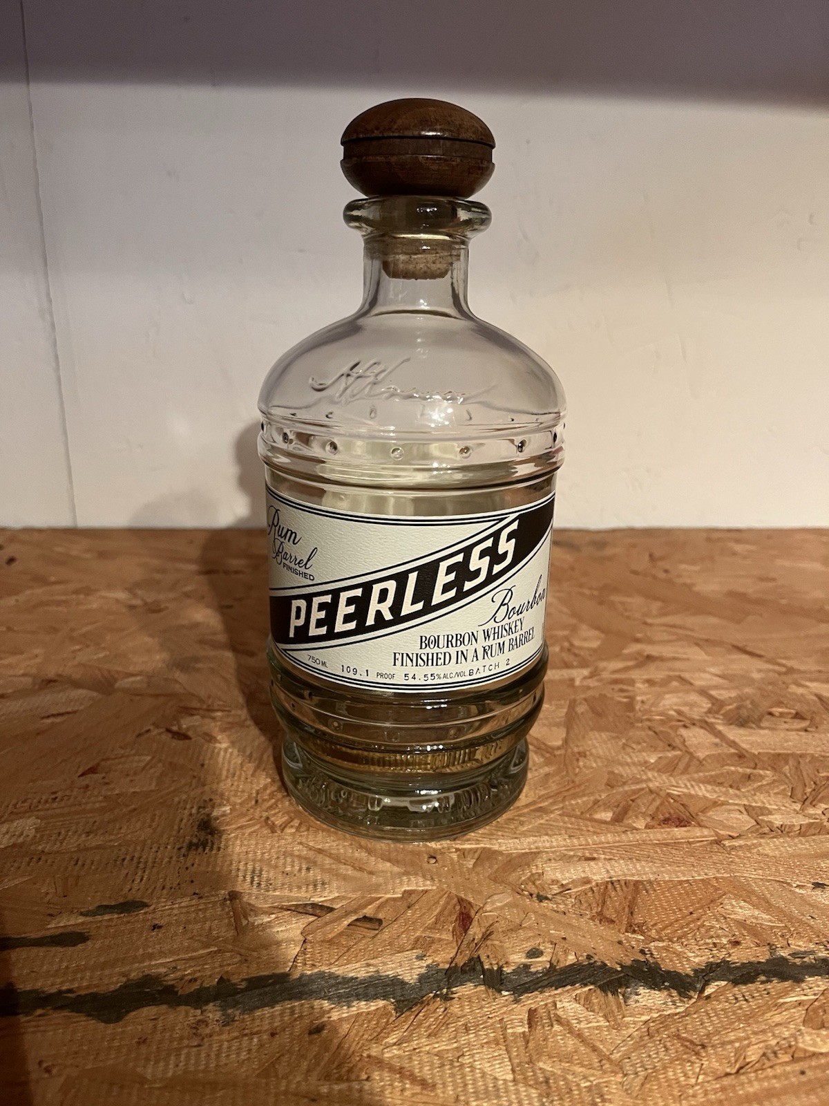 Peerless Rum Barrel Finished Barrel Proof Bourbon Batch 2