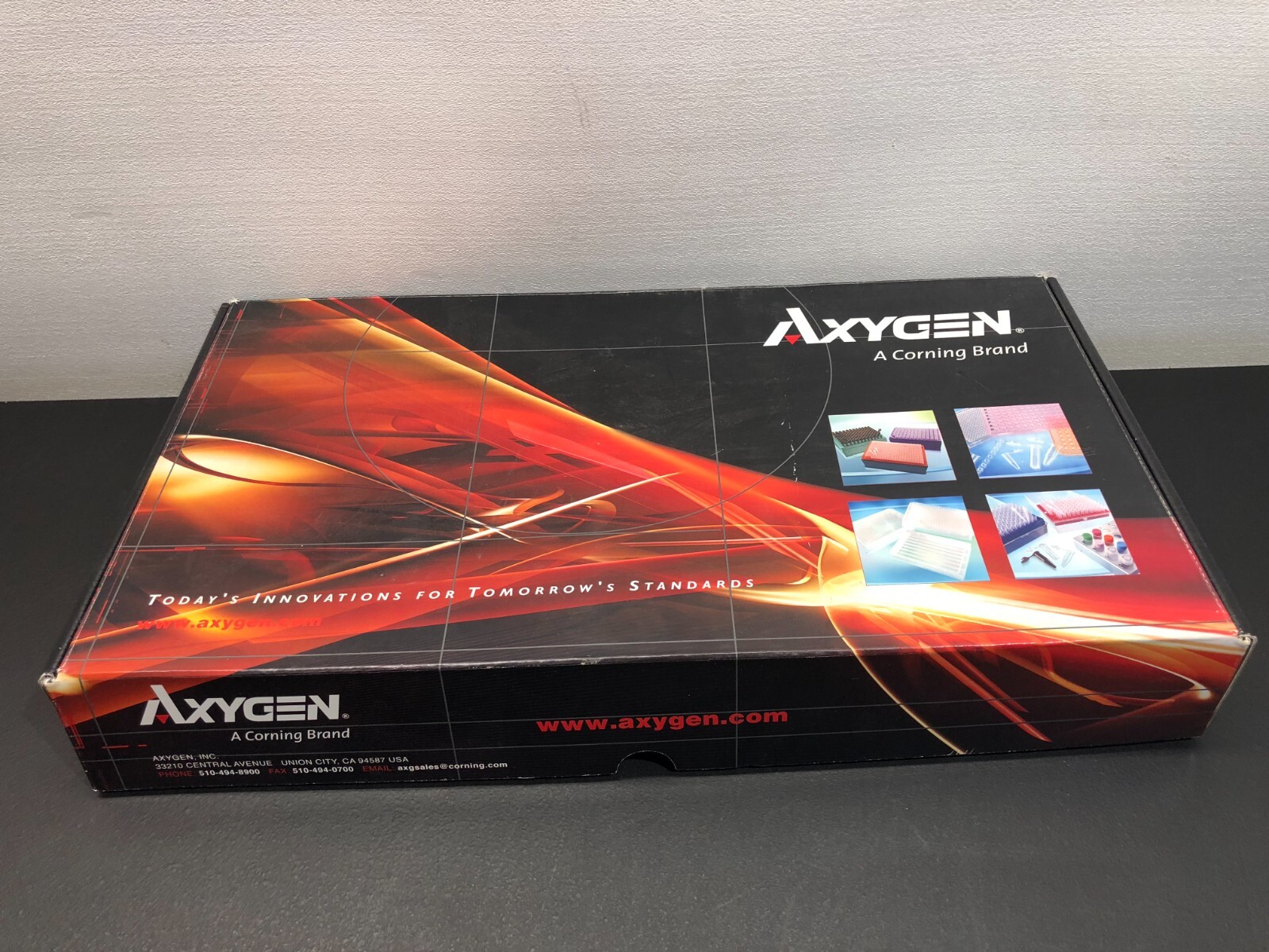 Axygen 96-well tips 50µL Clear Non-filtered Non-sterile SLAS Rack VT-50-R