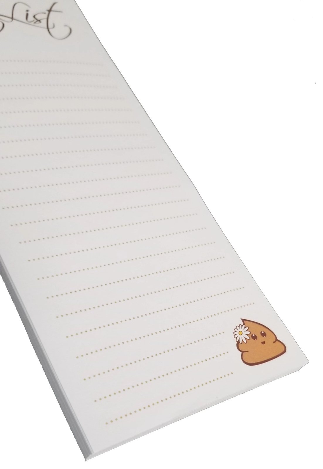 Cute "Sh!t List" Tear-off notepad - 50 pages
