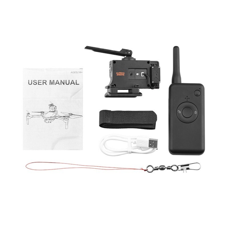 Air Drop Drone Thrower Release Device Kit for Bait Hook for DJI Mavic Mini 2 NEW