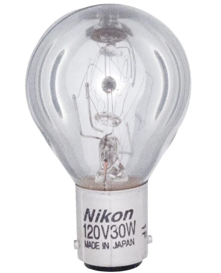 Nikon 2S650 023 Tungsten  120V 30W Half-Silver Bulb Alphaphot 2 Microscope - NEW