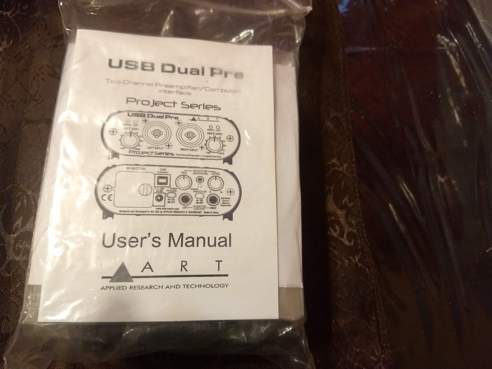 ART USB Dual Pre Two Channel Preamplifier/Computer Interface (USBDUALPREPS)