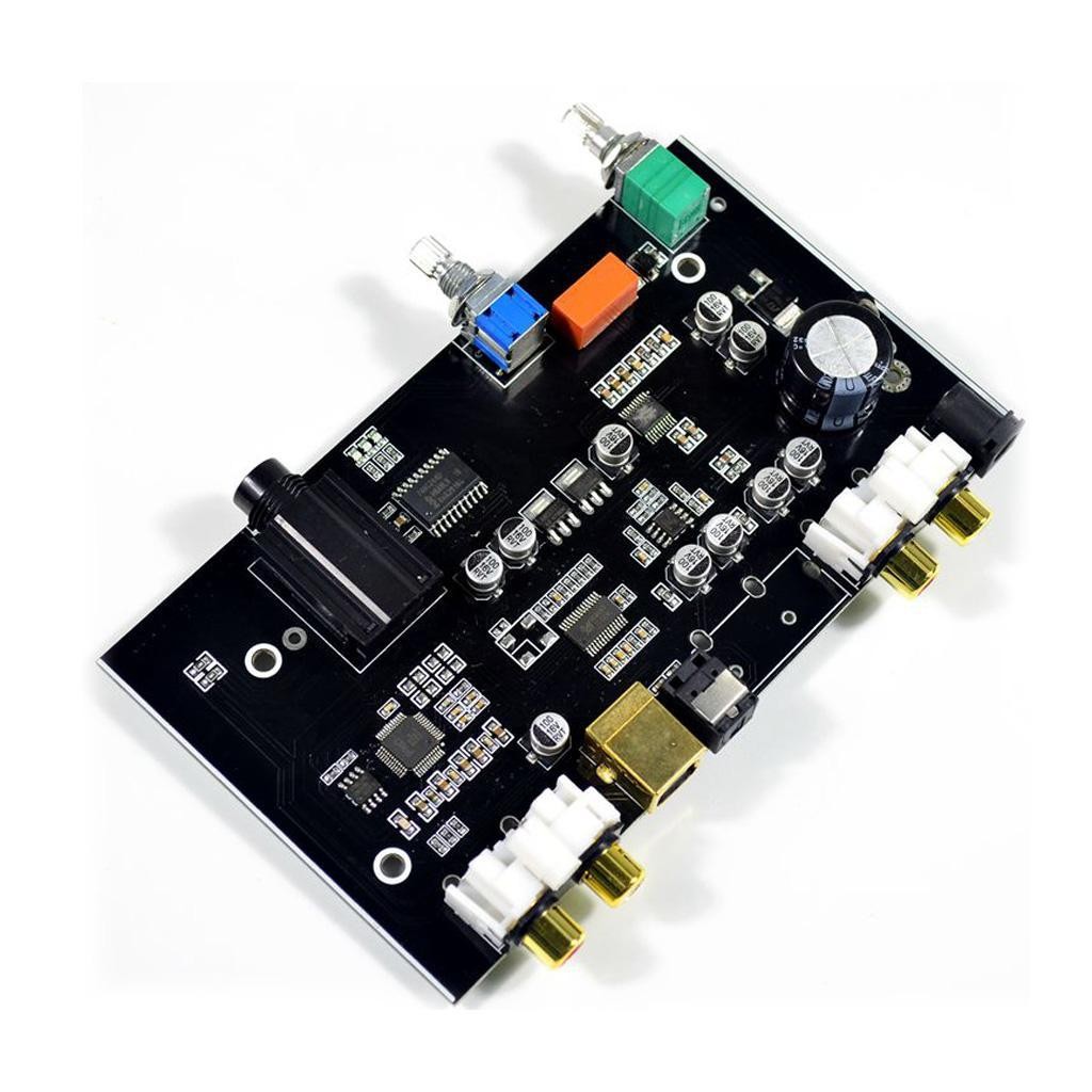USB DAC Board, NE5532 Coaxial Optical Fiber Decording Board