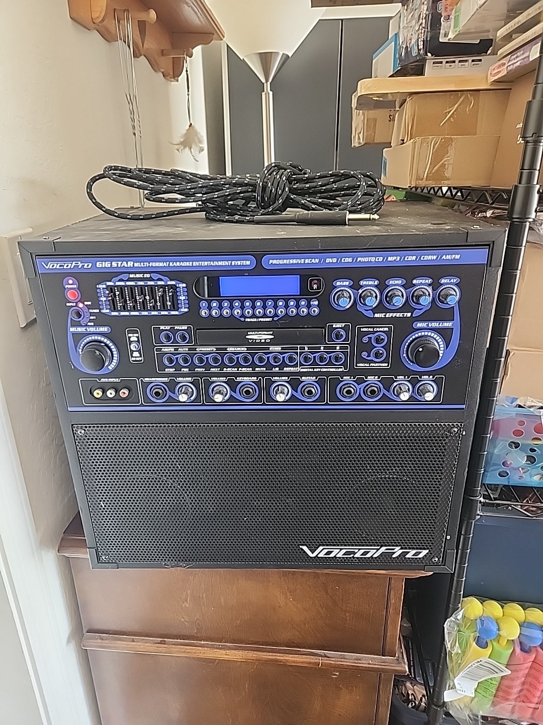 VOCOPRO Gig Star Multi Format Karaoke Entertainment System