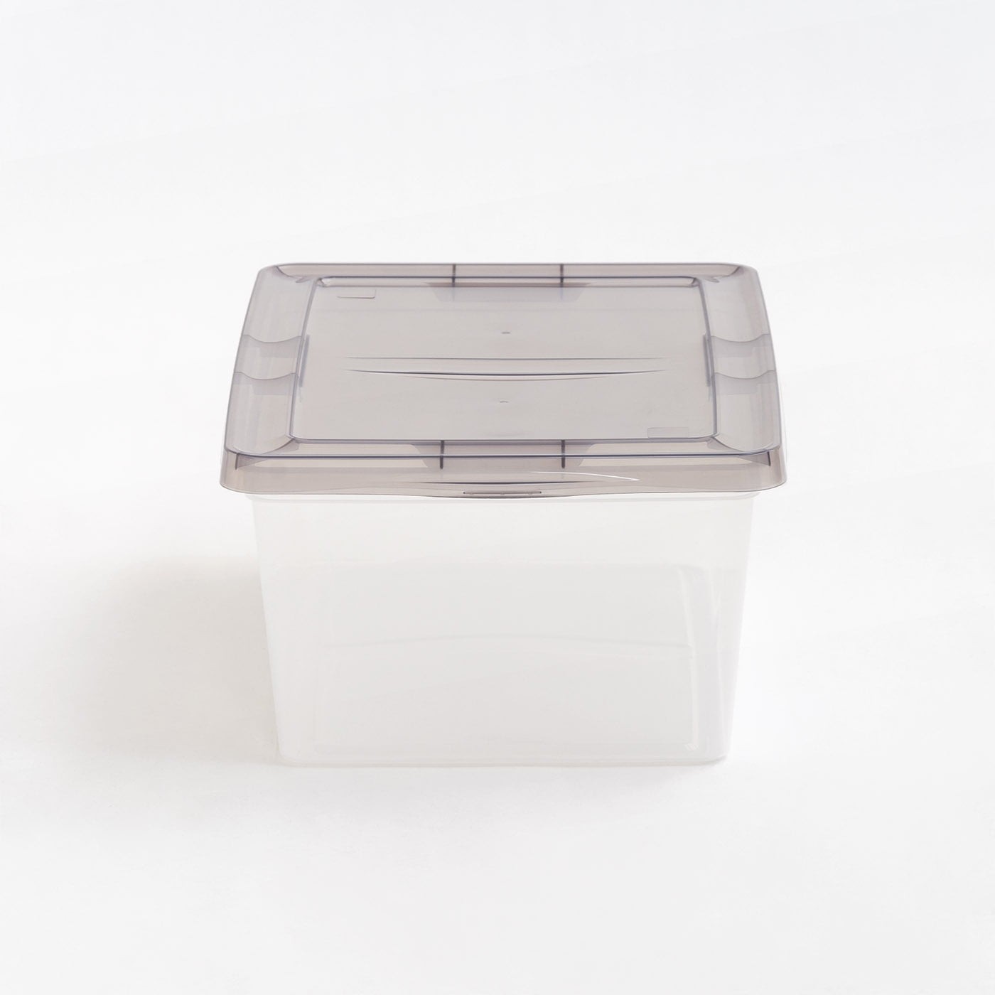 17 Qt. Plastic Storage Bin with Lid, Stackable Storage Container, Tote, Clear