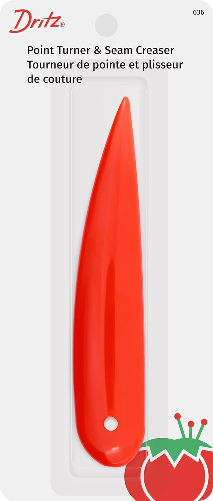 636 Point Turner & Seam Creaser , White