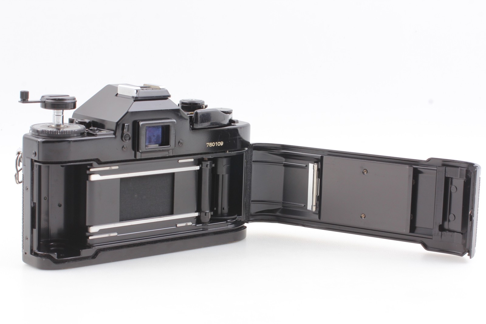 [Exc+5] Canon A-1 Black 35mm Film Camera Body Only With Strap, Cap, From JAPAN