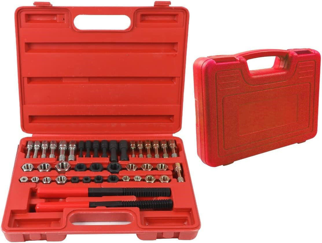 Thread Chaser Set Thread Repair Clean Restorer Kit UNF UNC Rethreading Tap & Die