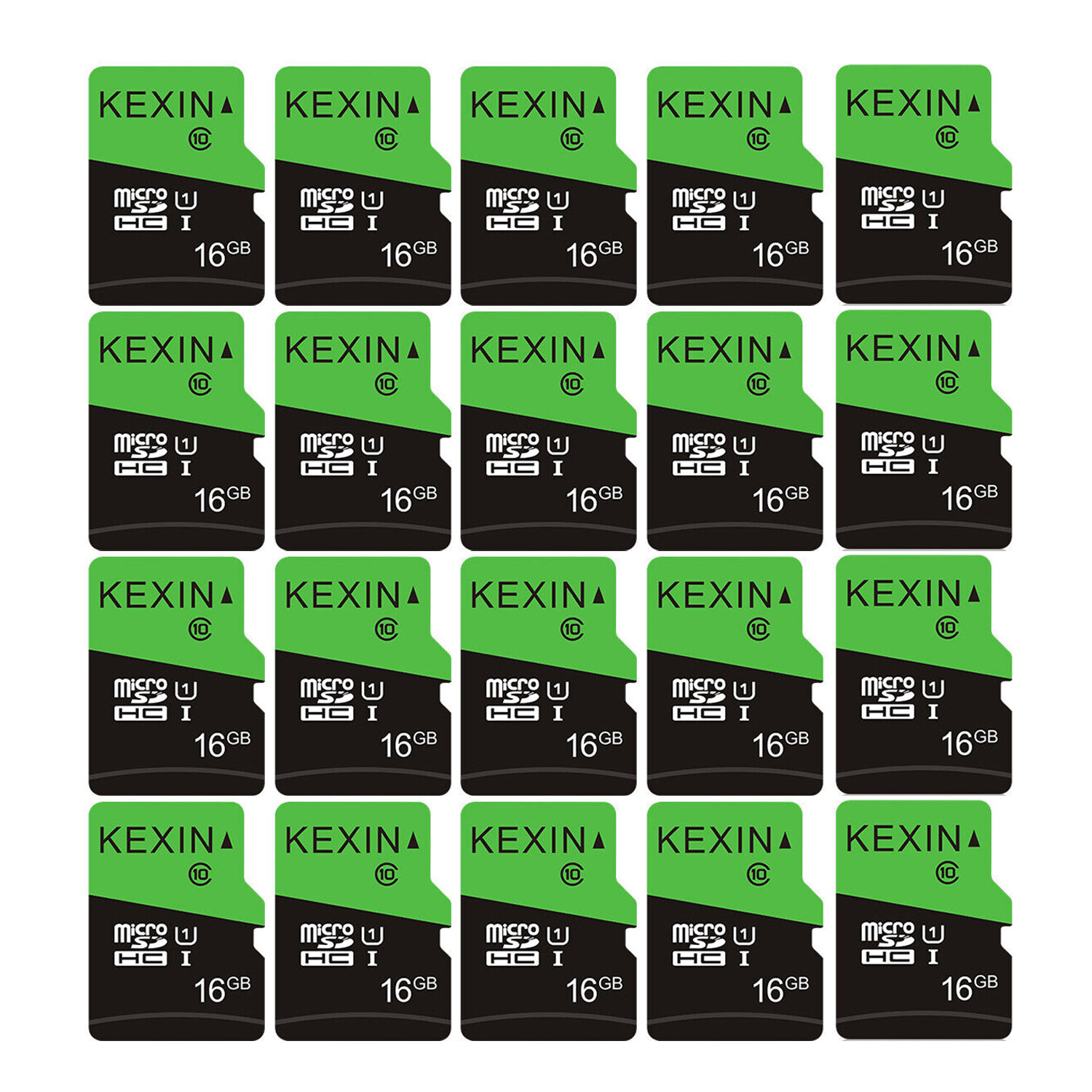 KEXIN 16GB Lot Micro SD Card Ultra SDHC Class 10 U1 Memory TF Card For PC Camera
