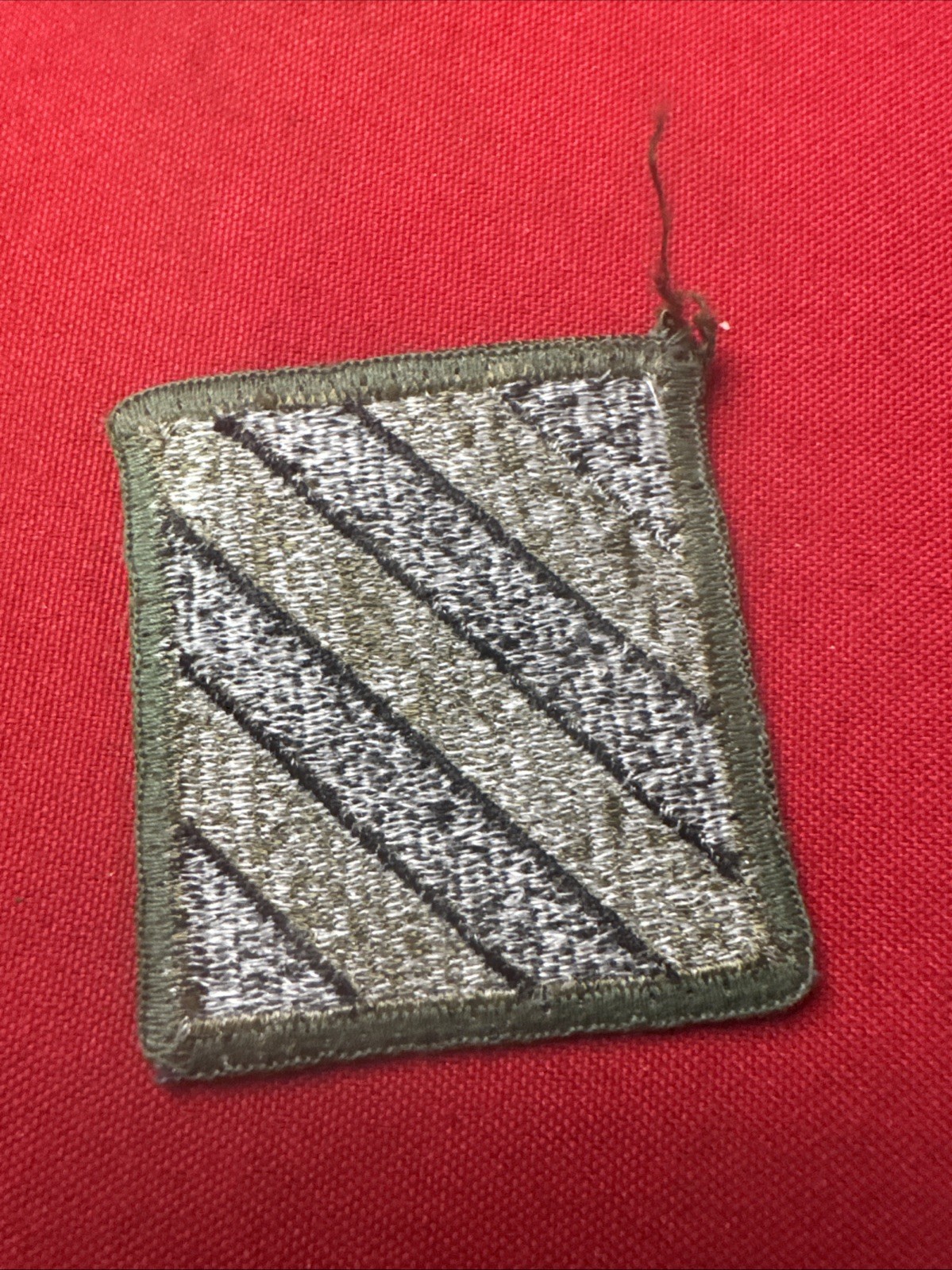 US Army 3rd Infantry Division Subdued Patch Sew On E827