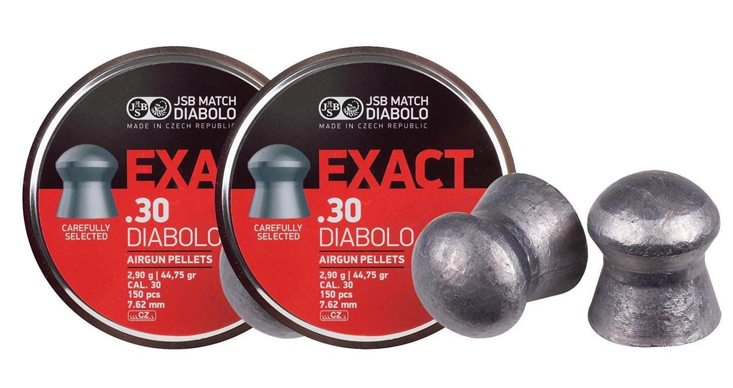 Jsb Exact .30 Heavy Hitting Hollow Point Air Gun Pellets 500 Count Accurate P...
