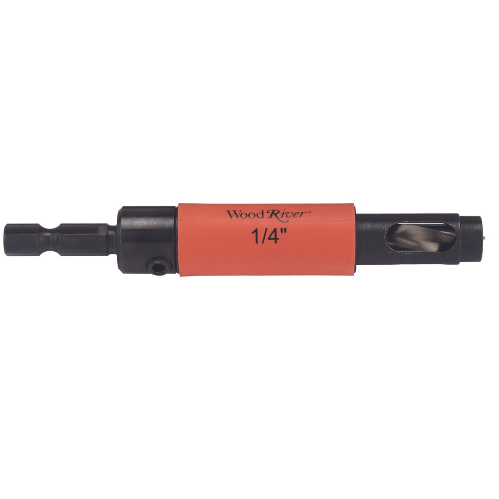 WOODRIVER 1/4" Drill Bit for Shelf Pin Jig