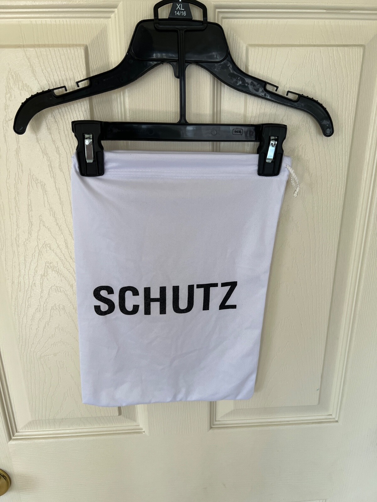 NEW SCHUTZ WHITE SOFT SHOES/HANDBAG DustBag Storage Travel Drawstring 10x14