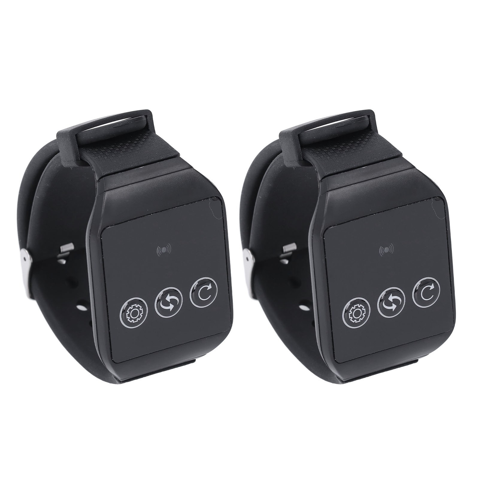 Wireless Restaurant Service Calling System 2 Watch Receiver And 1 Button Pagers