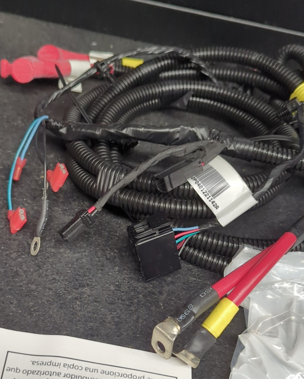2018-2021 Can-Am Maverick Sport 100 OEM Winch Wiring Harness Kit 715008218