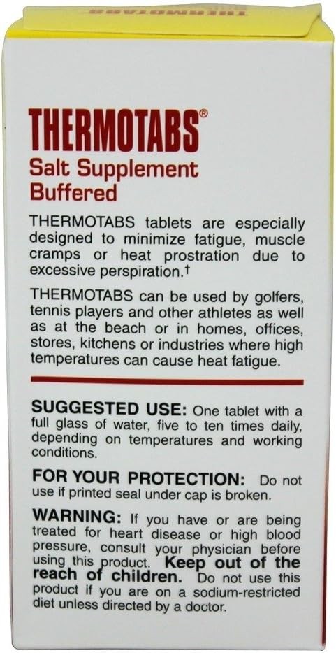 Salt Supplement, Buffered, 100 Tablets