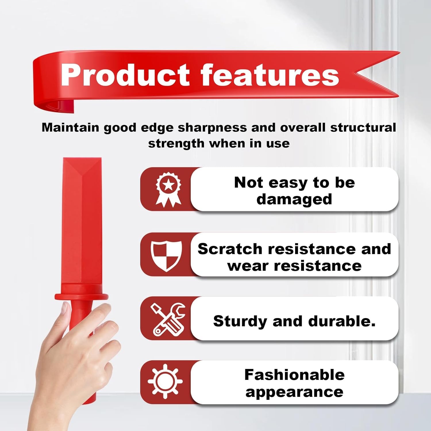 4Pcs Plastic Chisel Scraper, Non-Marring Vehicle Wheel Weight Remover Tool, For