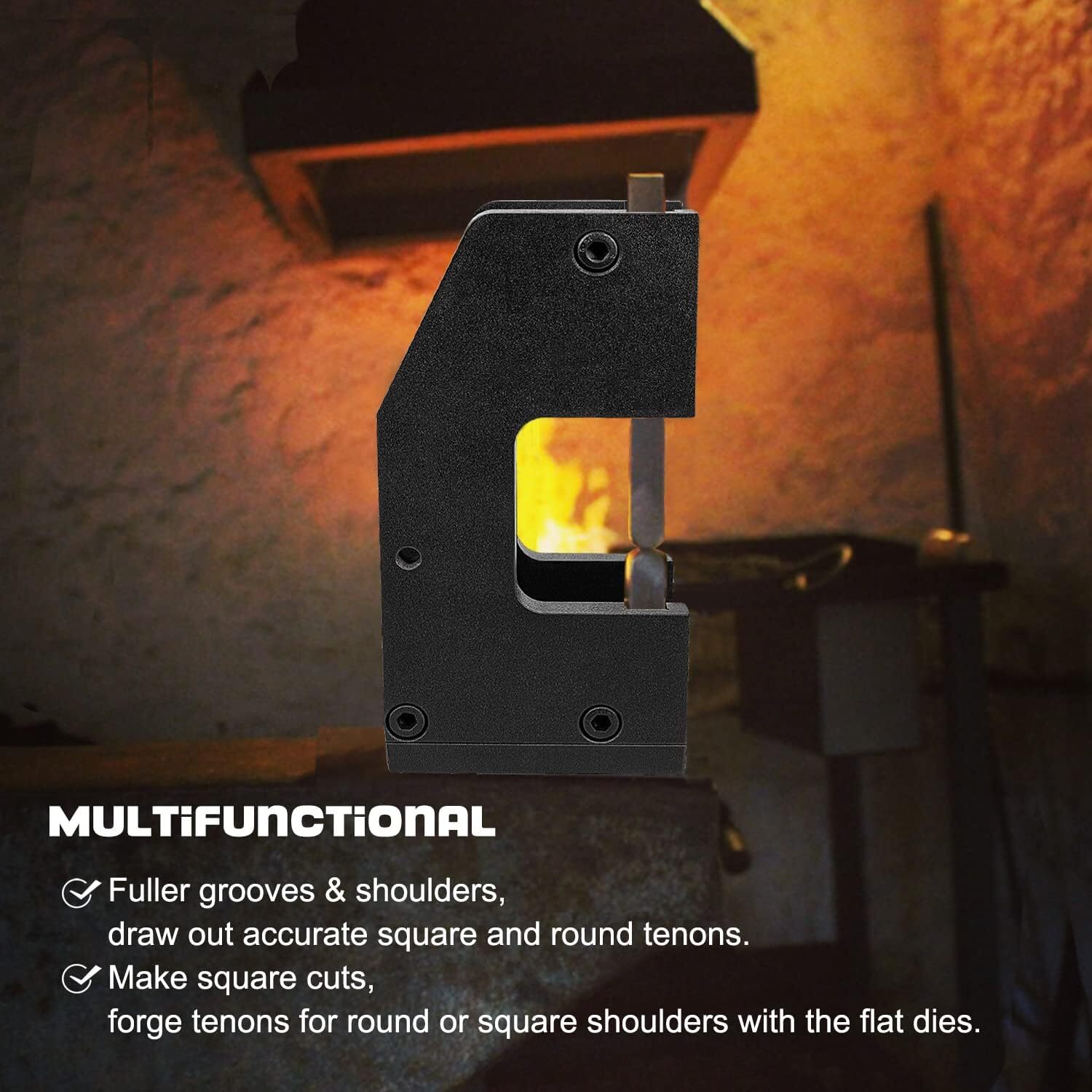 Blacksmith G2 Guillotine Tool Use for Round or Square shoulders for Blacksmith