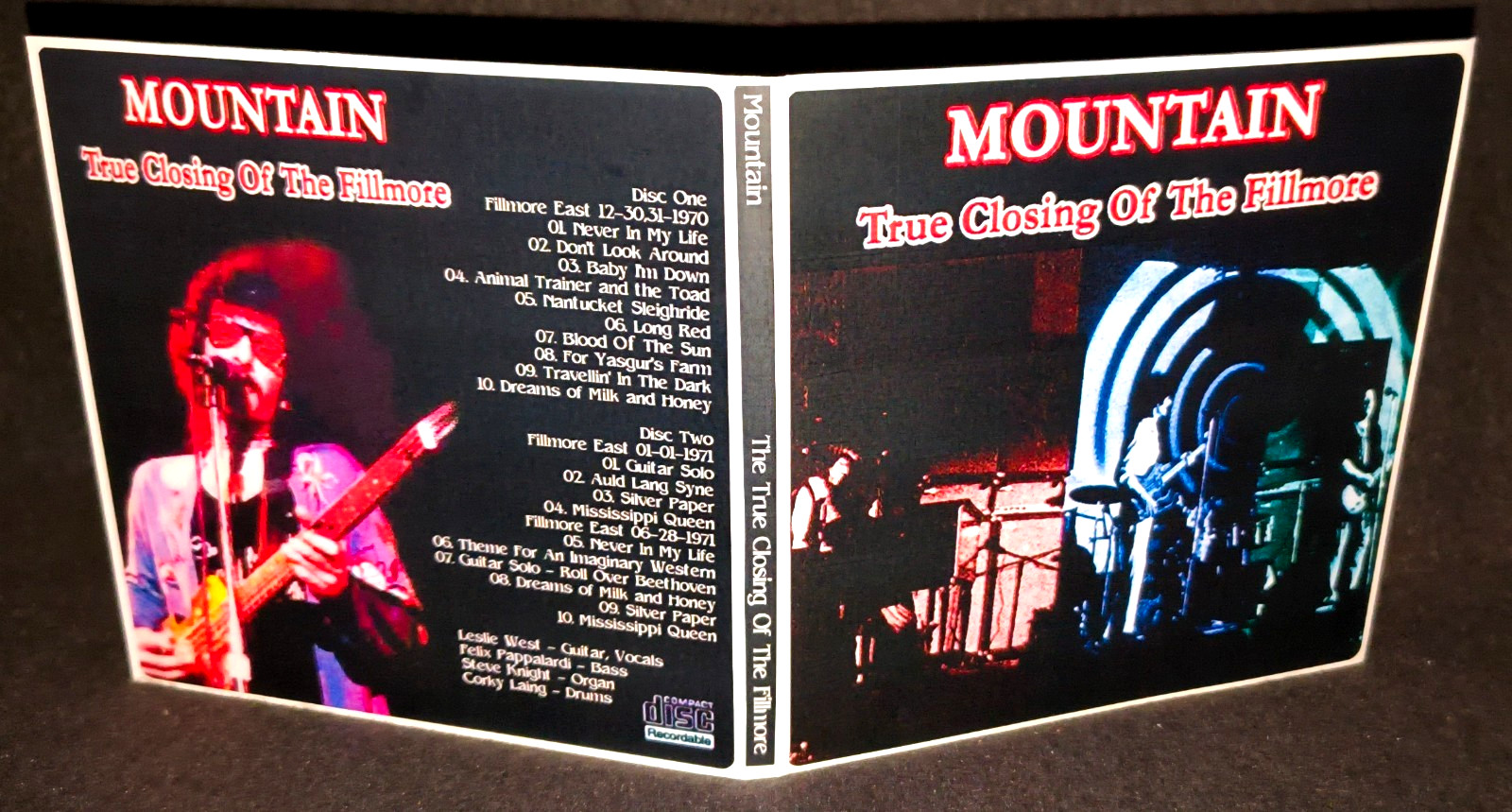 Mountain Fillmore East 1970-1971 Gate Fold 2CD Package NEW