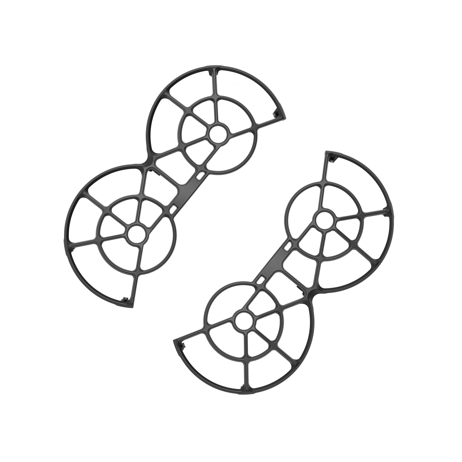 2Pcs Propeller Guard Protective Cover Repair Kits For DJI NEO Drone Black