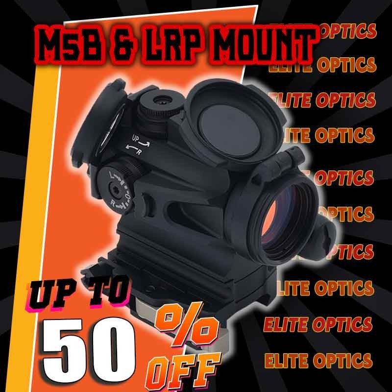 Best Clone 2 MOA M5B Red Dot Sight with LRP QD Mount Absolute Height 39mm Space