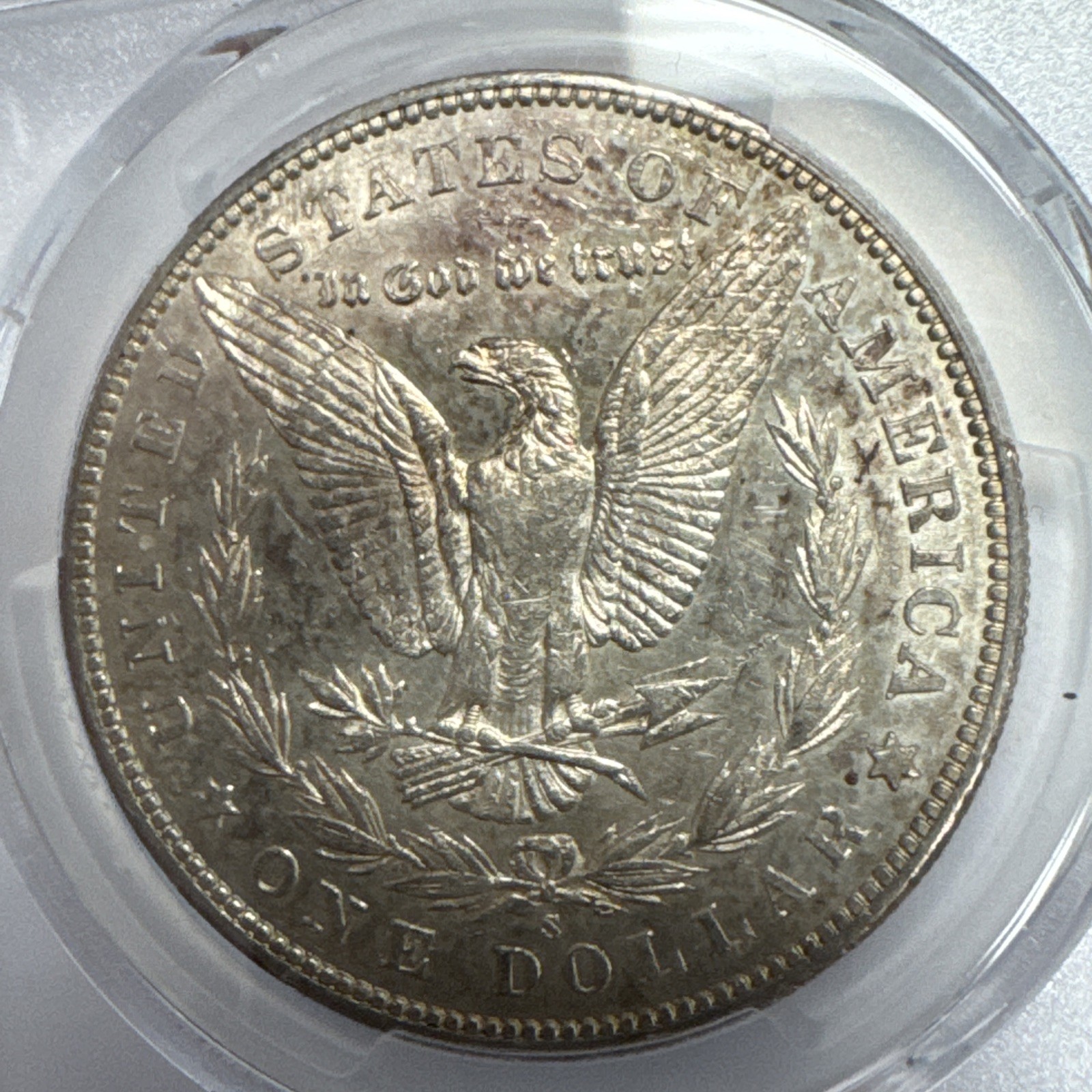 1900-S $1 Morgan Silver Dollar PCGS AU58