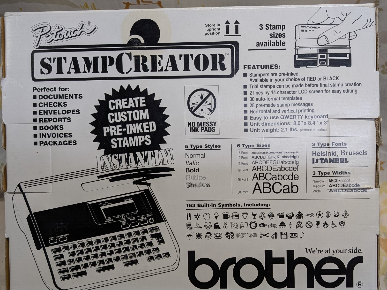 Brother P-Touch Stamp Creator Model SC-100 - Pre-owned