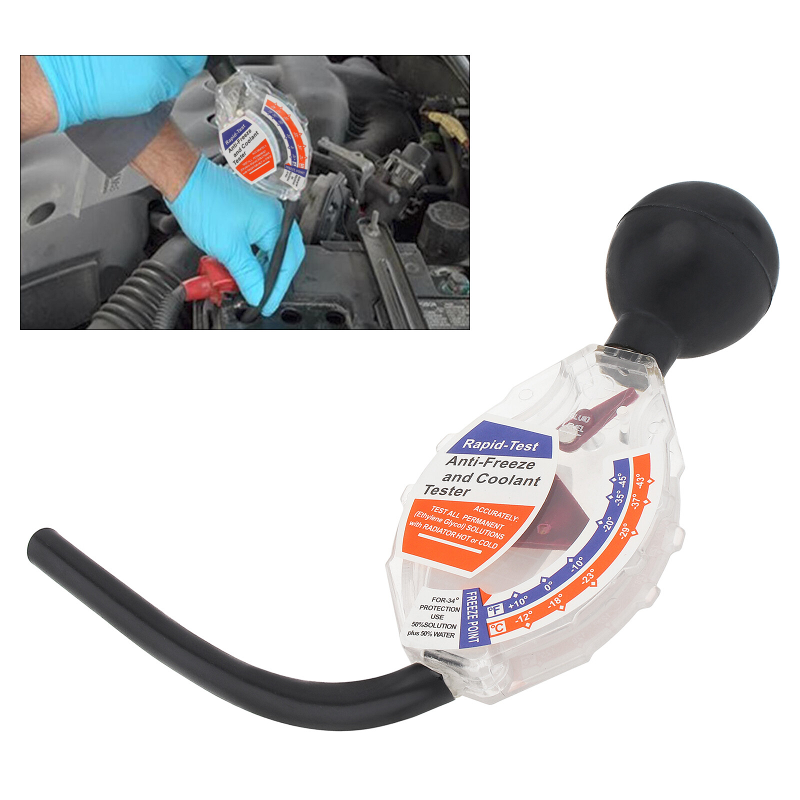 New Rapid Test Automotive Antifreeze Tester Displays Freezing to Boiling Points