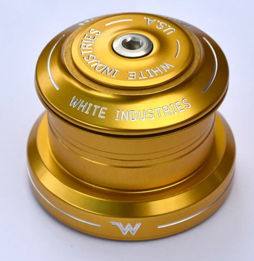 White Industries Headset ZS44/EC44 Gold Brand NEW