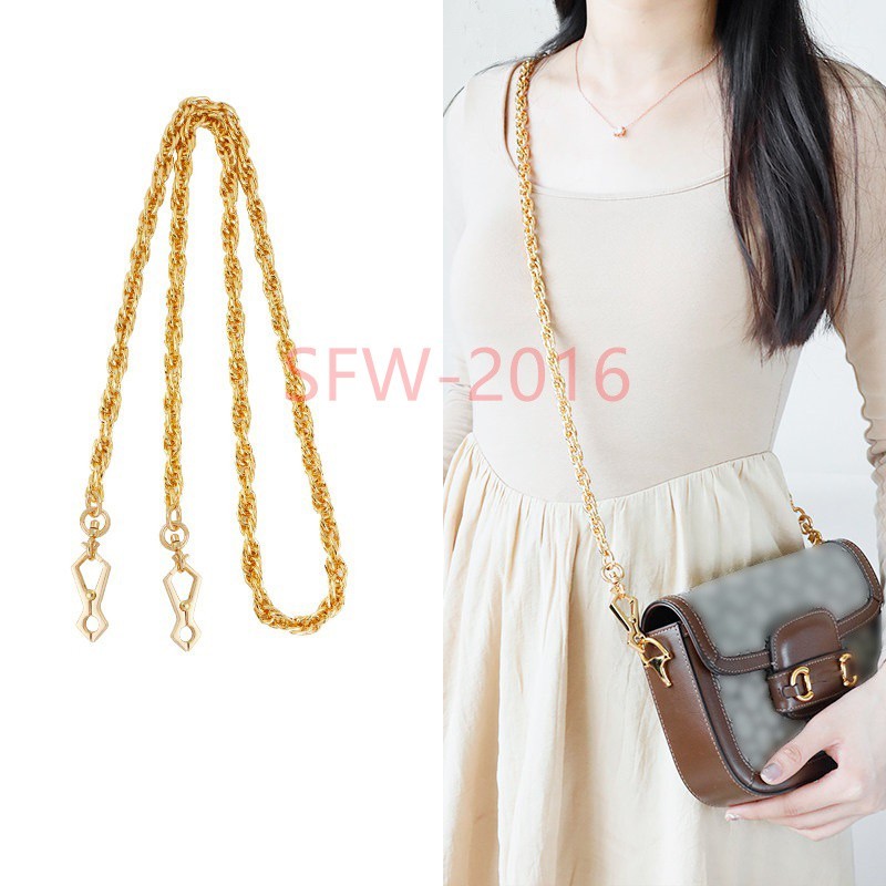 Metal Chain Strap Fit  for Gucci Camera Bag Shoulder Crossbody Replacement Strap